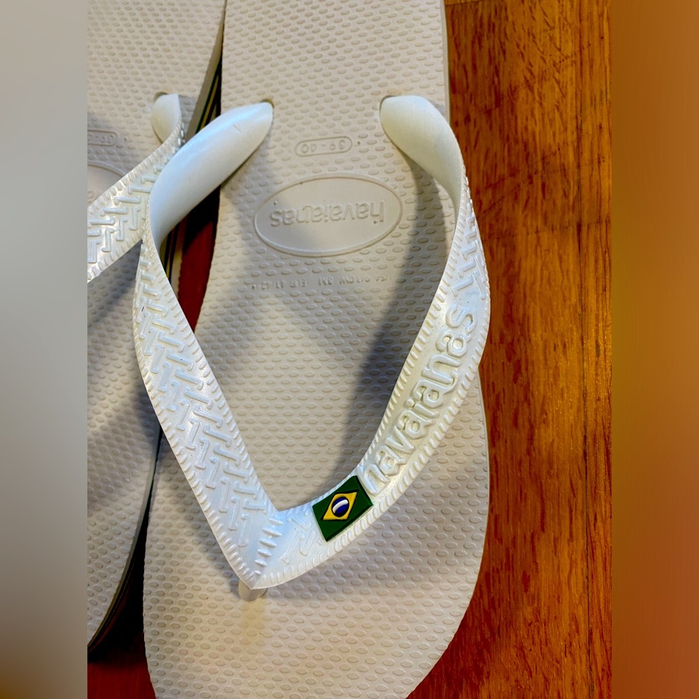 Havaianas white new